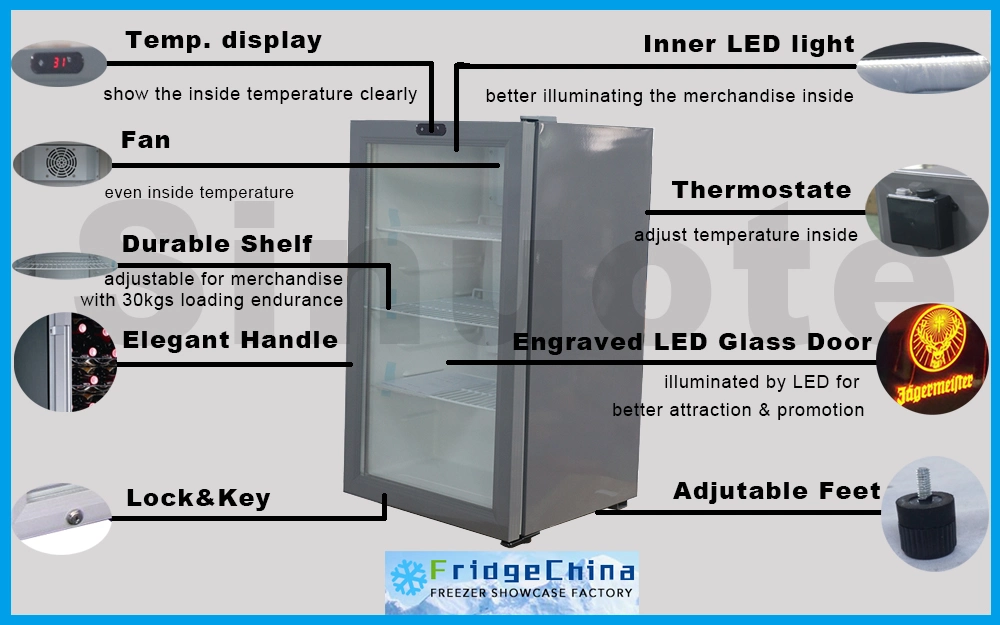 Supermarket Display Cooler Refrigeration Equipment